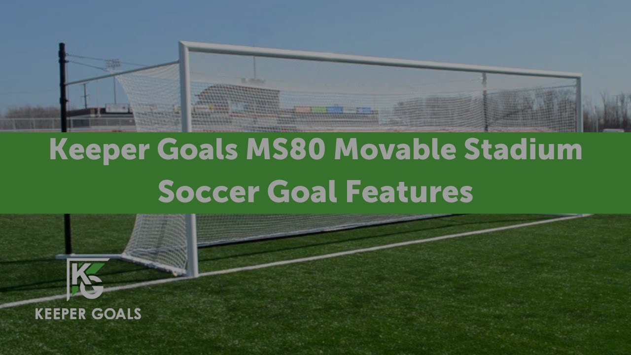MS80 Box-Style Stadium Goal | ASTM-Compliant Movable Match Goal