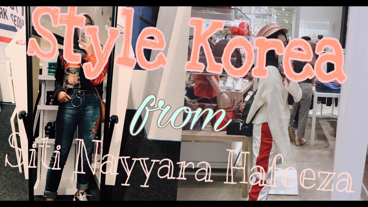 *Style Hijab Korea alaa NAYYARAHAFEEZA* peach🍑 | Style 2019