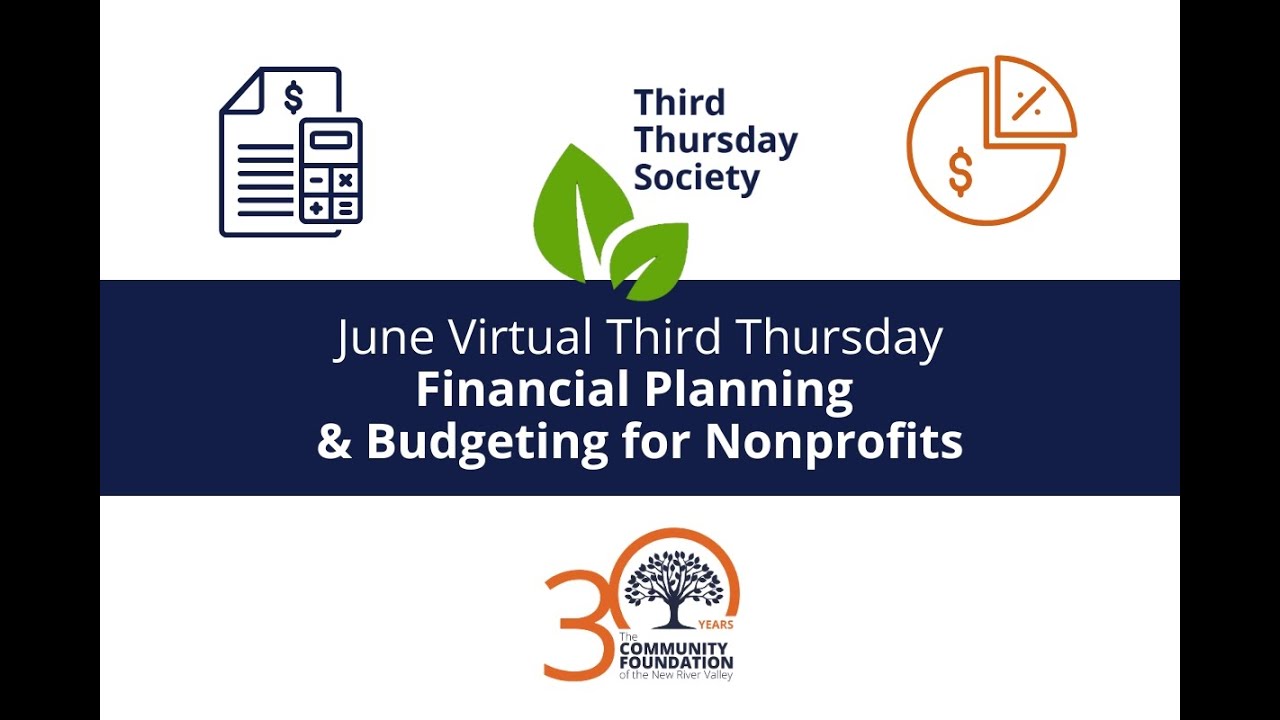 Third Thursday: Financial Planning & Budgets for Nonprofits
