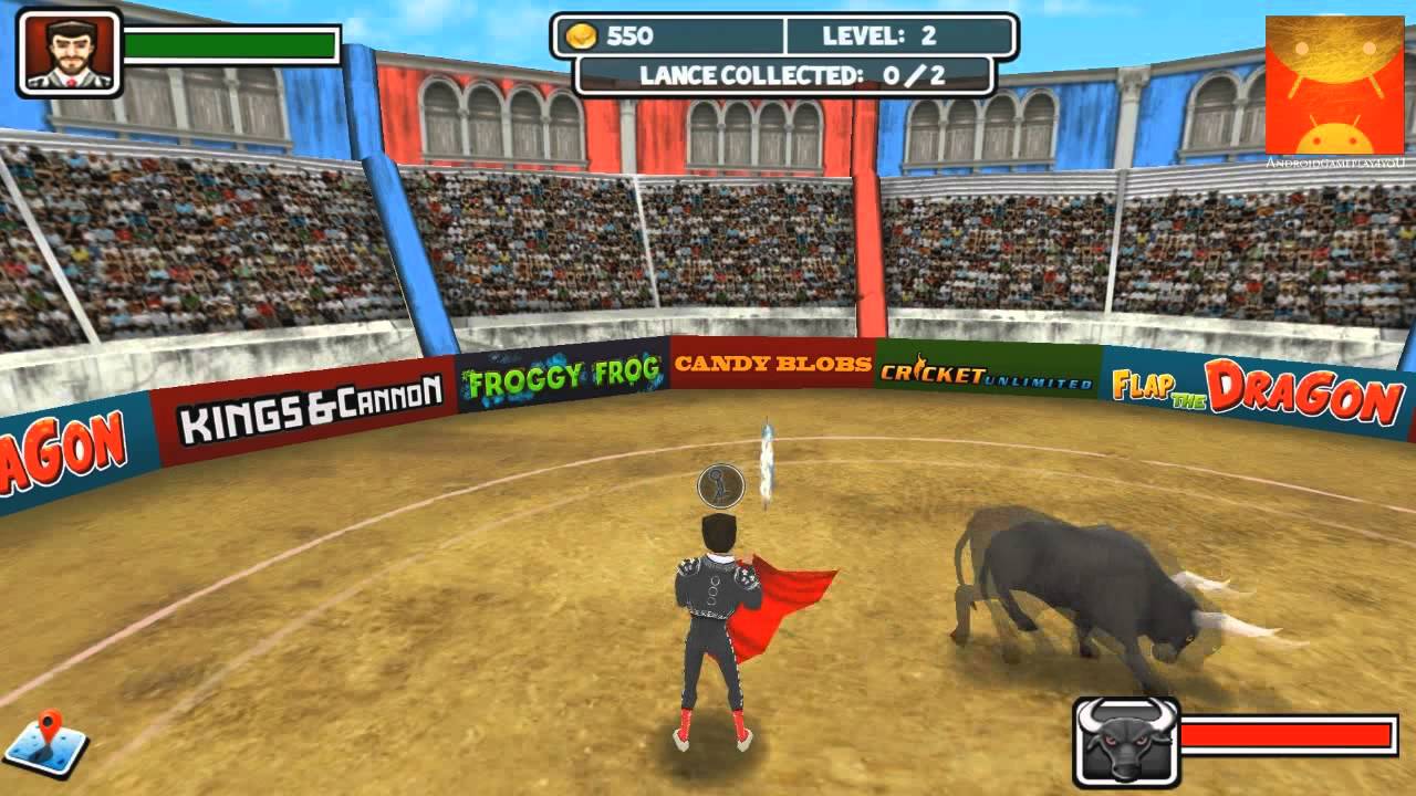 Bull Fighter Champion Matador Android GamePlay Trailer (HD) [Game For Kids]