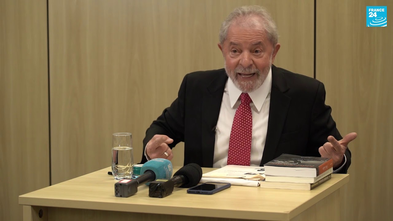 Entrevista exclusiva do ex-pres. Lula ao canal France 24