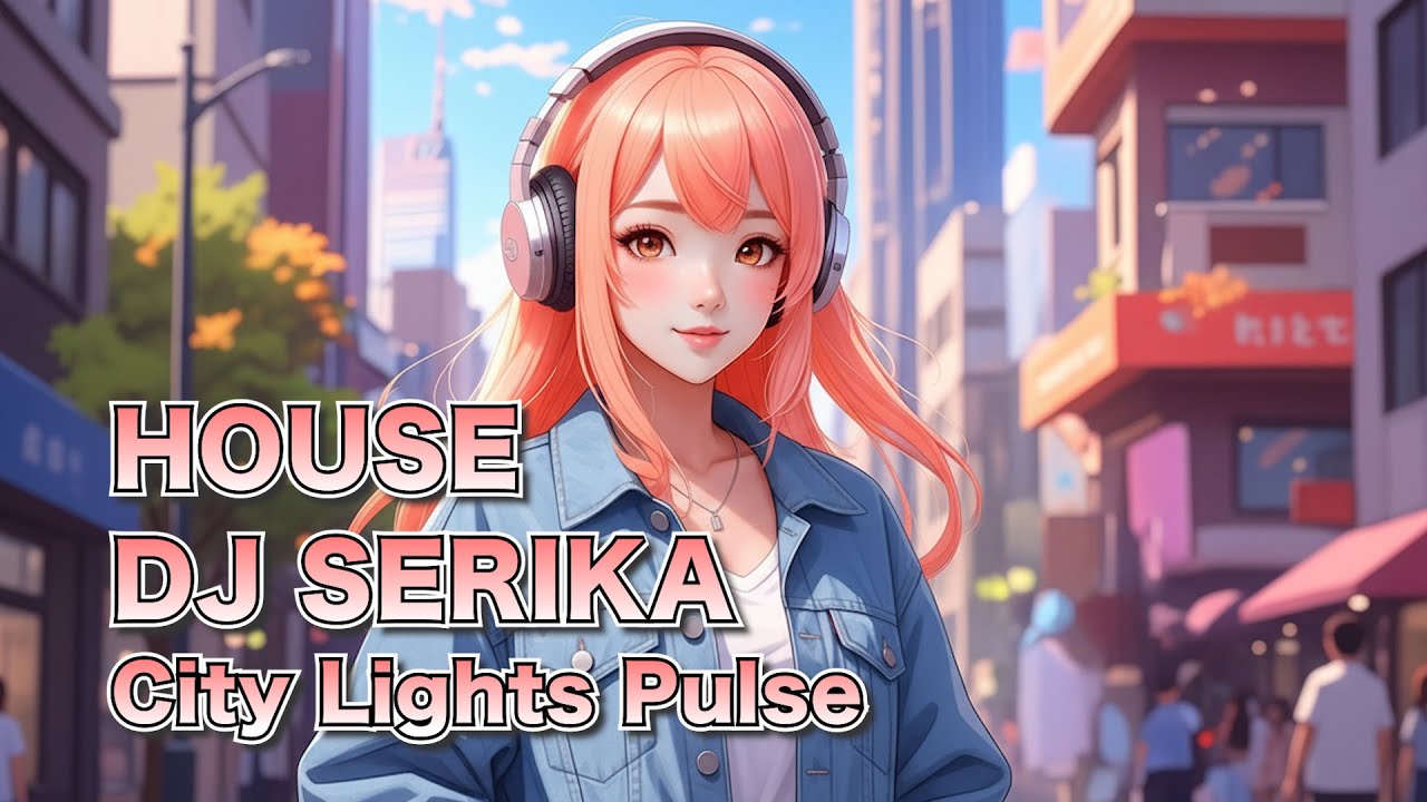 DJ SERIKA House Music Track 10 - City Lights Pulse ( Minimal Tech Deep ) せりか ハウス ミュージック