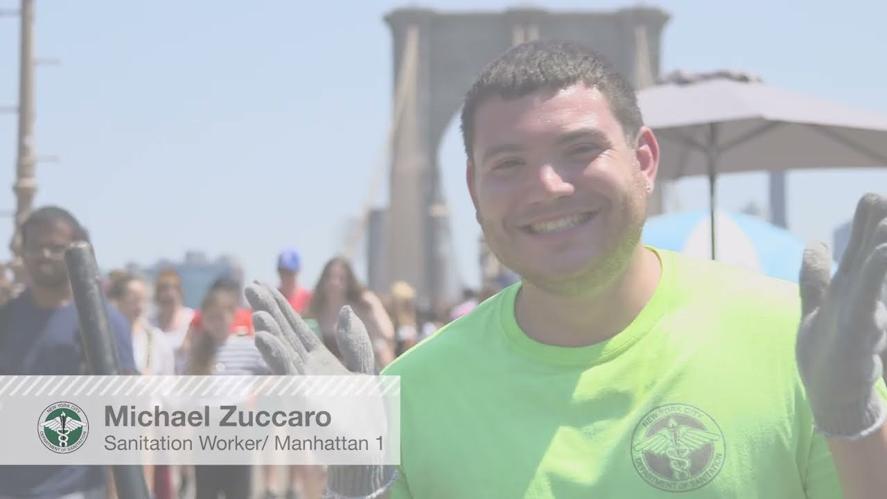 On the Job with Sanitation Worker Michael Zuccaro