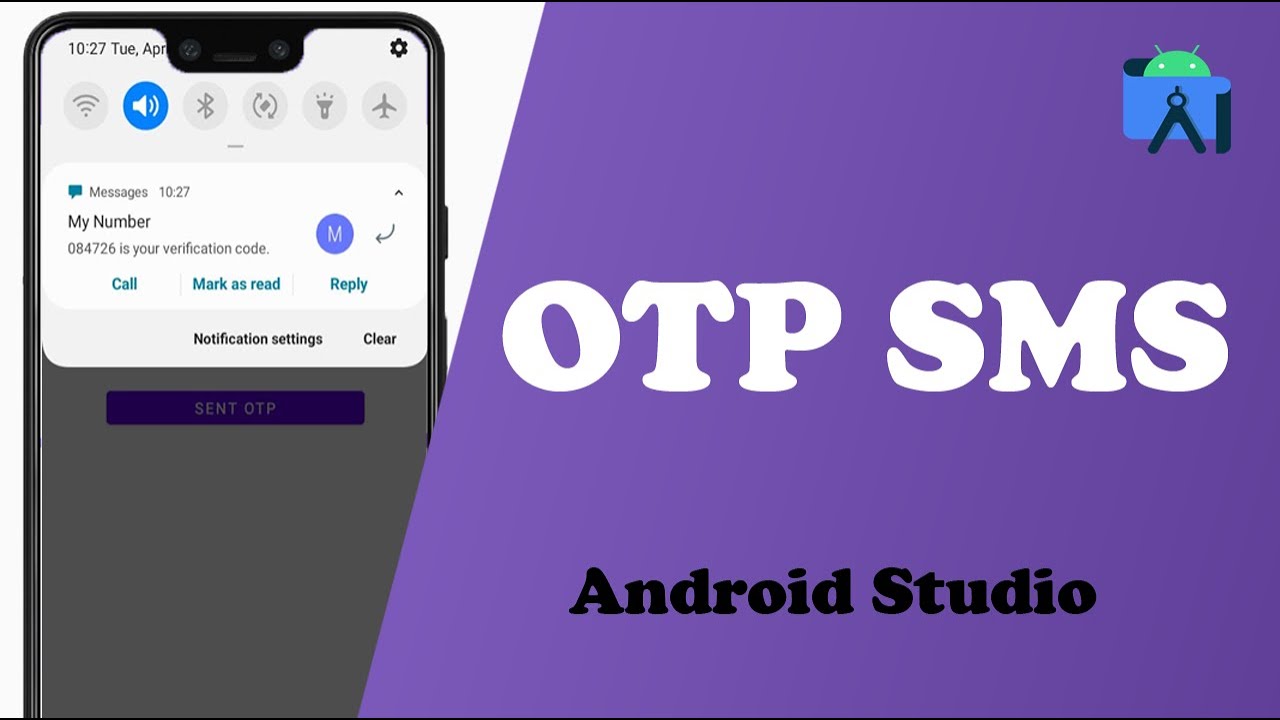 How to send OTP SMS in android studio 2024