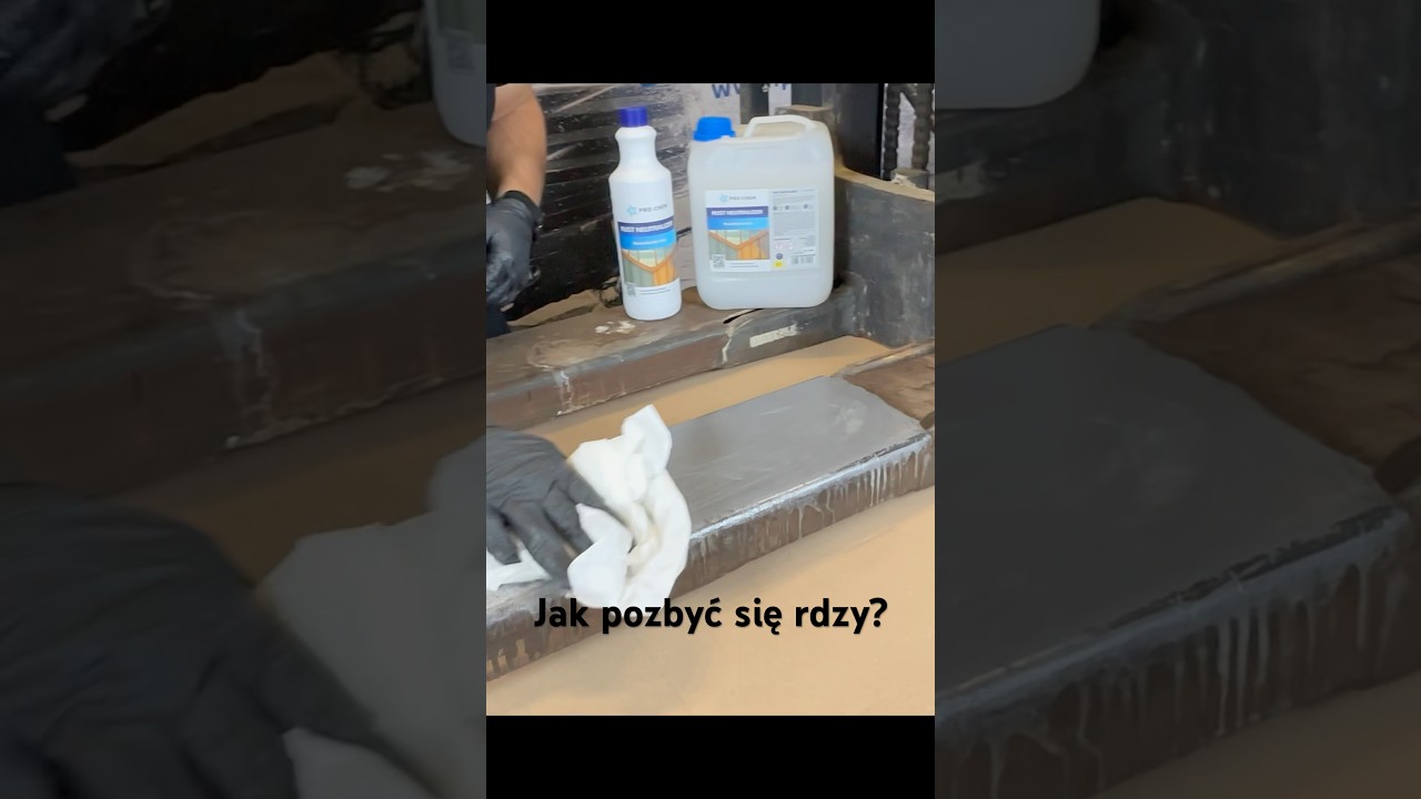 Jak pozbyć się rdzy? #rdza #rust #usuwanierdzy #warsztat #workshop