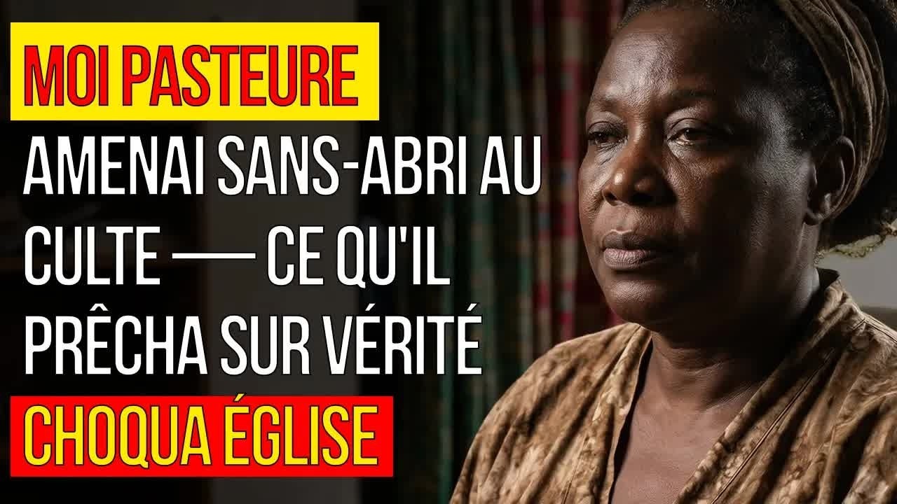 Moi PASTEURE amenai SANS ABRI au CULTE — Ce qu'il prêcha sur VÉRITÉ CHOQUA église