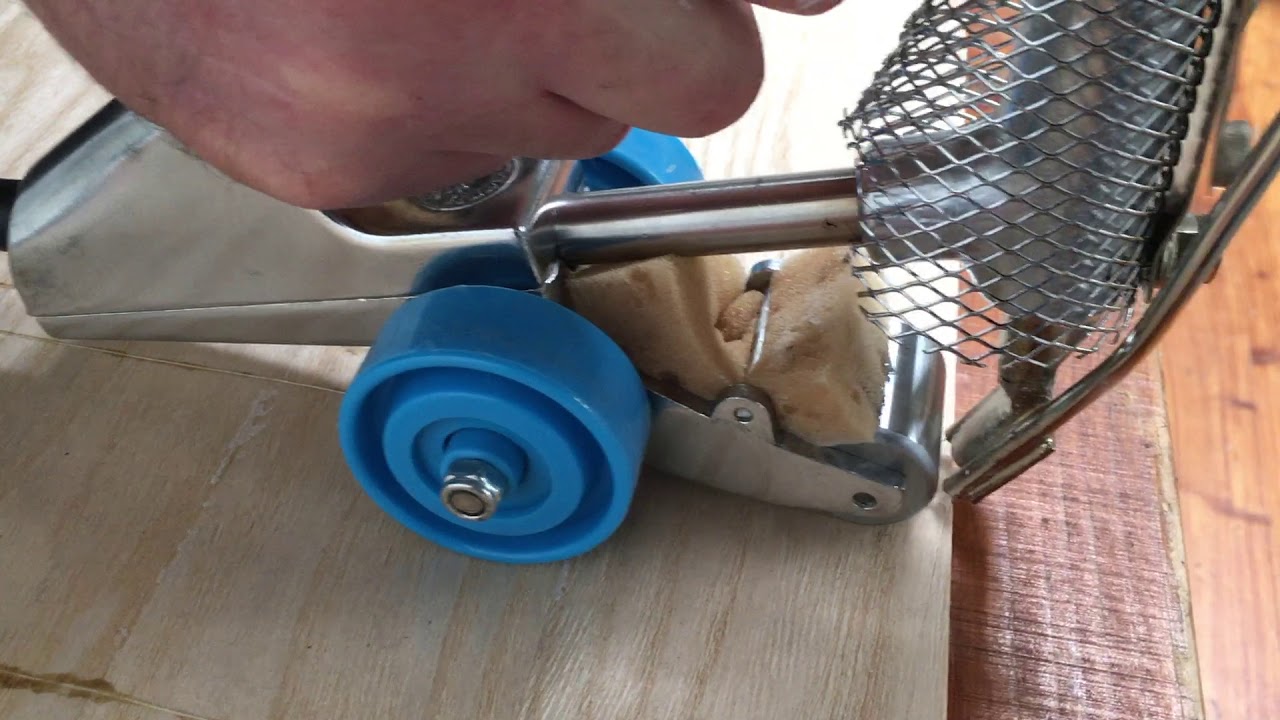 Handstitcher / Furnierklebeger&auml;t Fisher & R&uuml;ckle - www.promas-woodworking.com