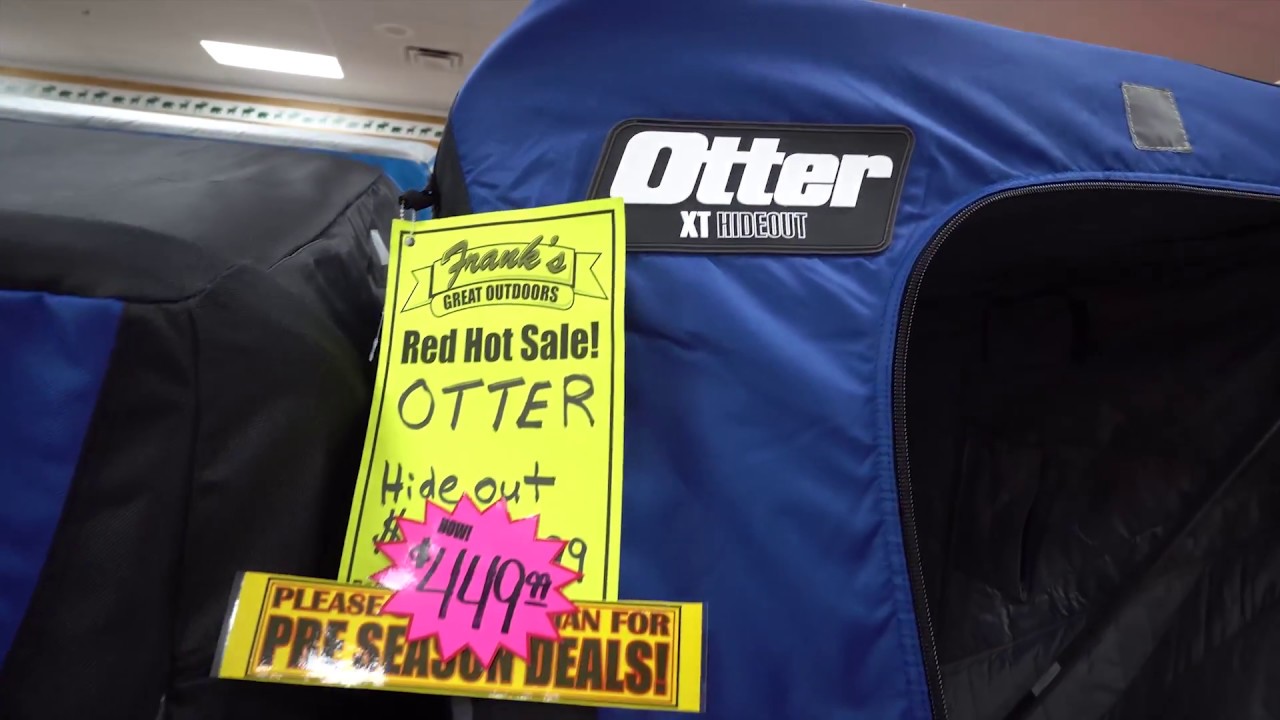 2017 NEW OTTER Ice Shanty Lineup!