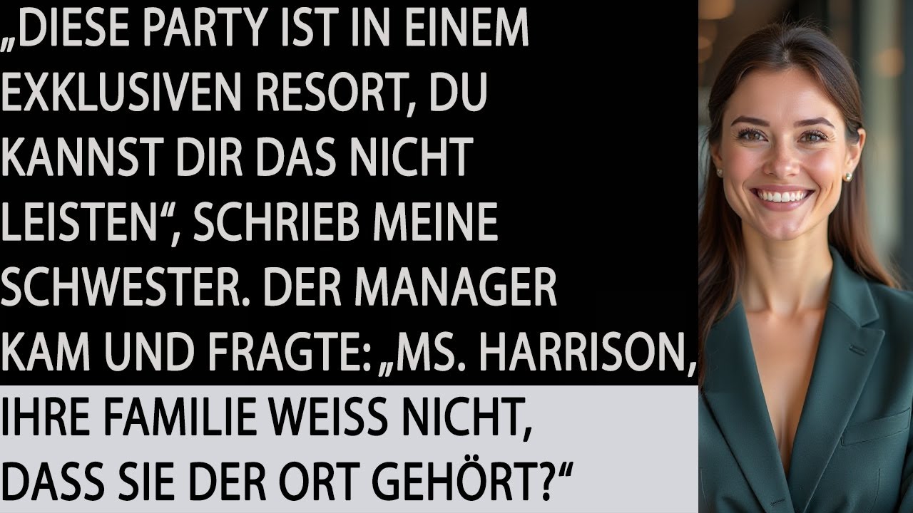 SIE LUDEN MICH VON PAPAS GEBURTSTAG AUS – OHNE ZU WISSEN, DASS ICH IHR LUXUSRESORT BESITZE