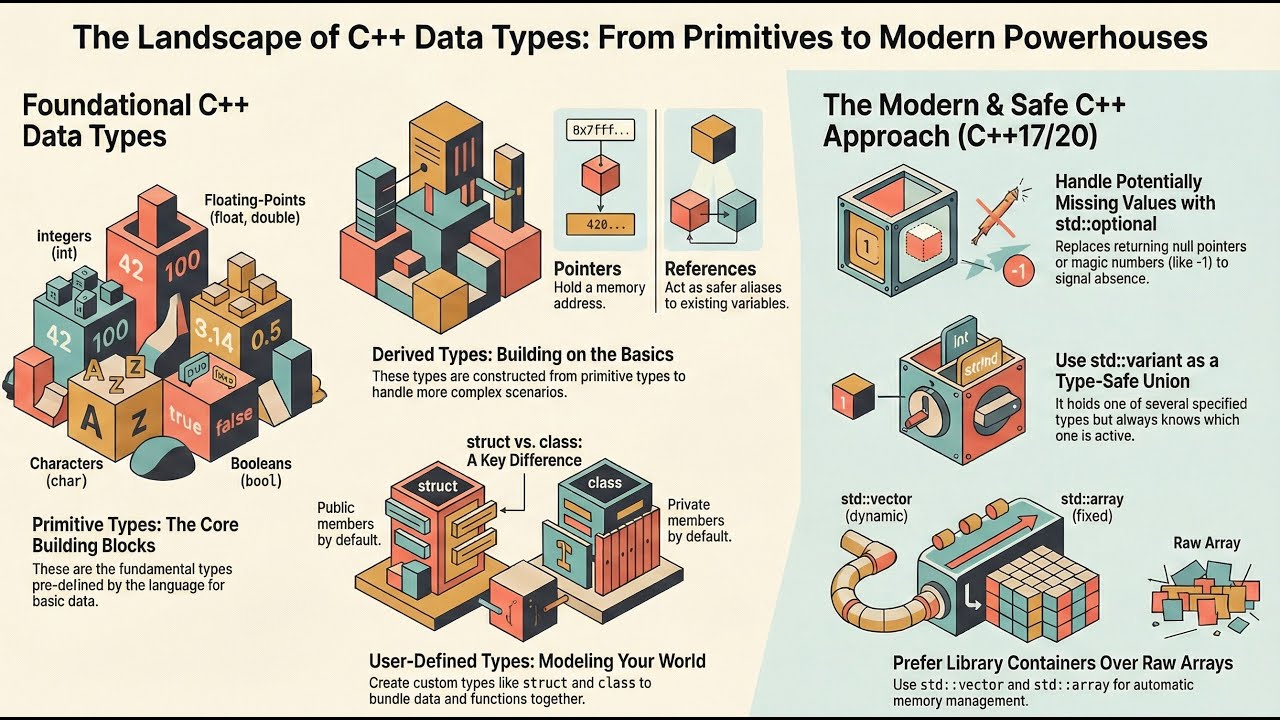 Data Types in C++ Explained | Int, Float, Char & Bool | PF Lec#2