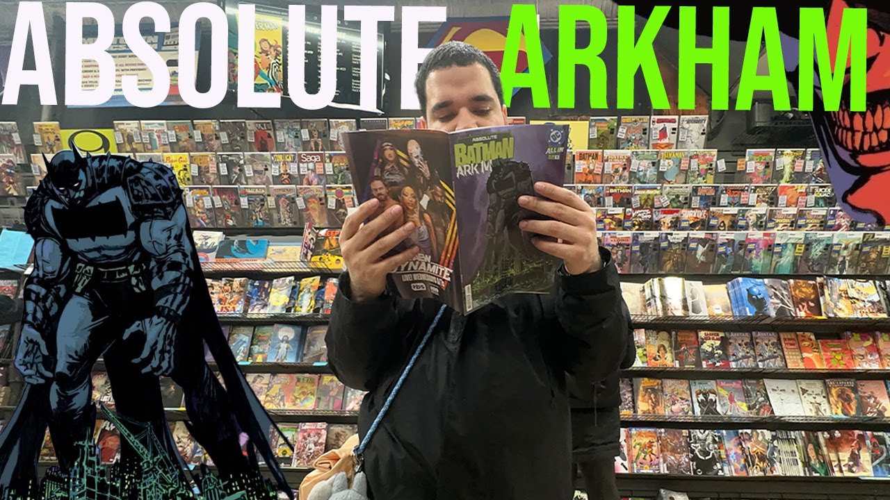 The Secret Origin of Absolute Batman's Arkham Asylum REVEALED! | New Comic Book Day Vlog