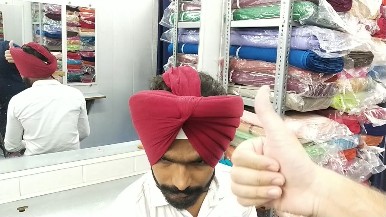 Simple Morni Pagg | Cover Cut Hair Head