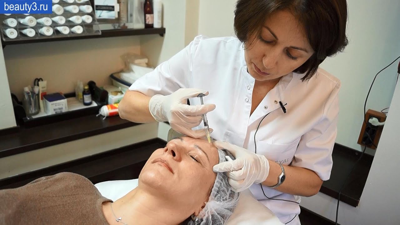 Биоревитализация лица в салоне красоты Paul Mitchell