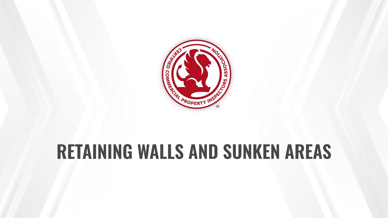 Retaining Walls and Sunken Areas