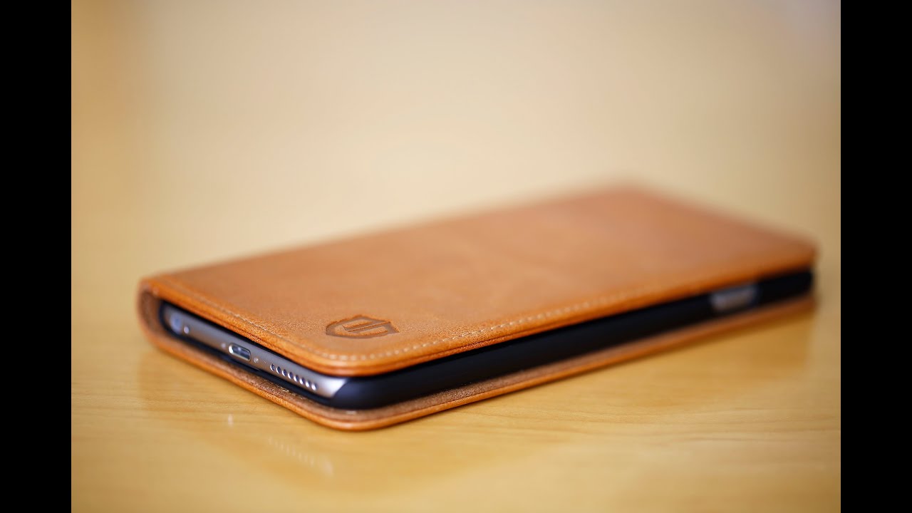 Shieldon Natural Leather Wallet Case (iPhone 6/6s Plus)