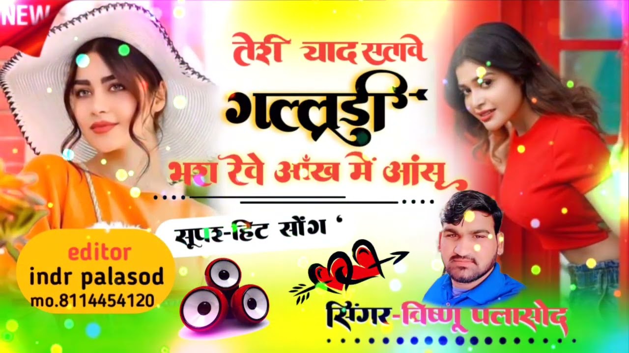 तेरी याद सतावे गल्लूडी।। भरा रेवे आंख मेंआंसू।। singer vishnu palasod ⚜️#krdevta #meenageet 