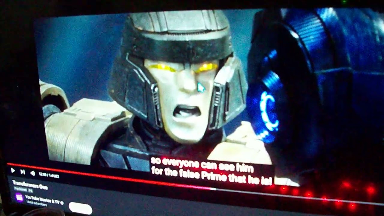alpha trion knew about MEGATRON, a theory video