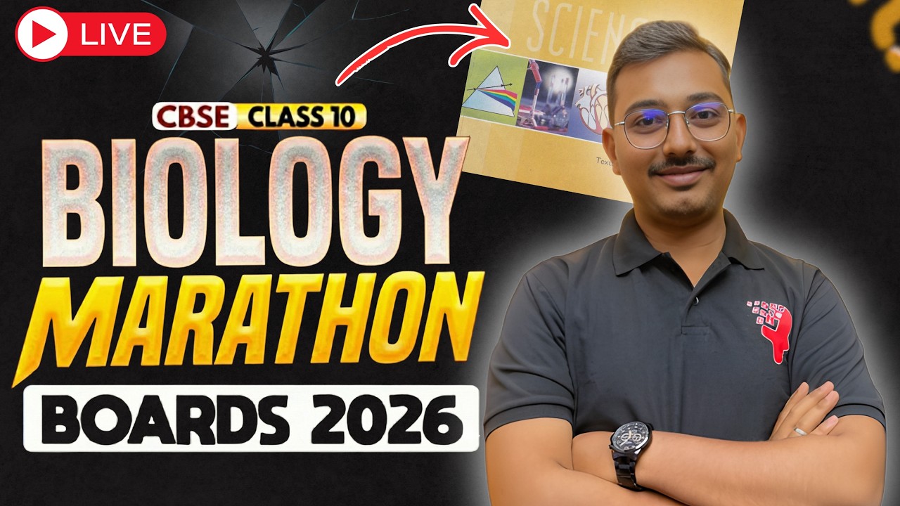 Complete Science Marathon Day-2 | Biology | Board Exam 2026 | NE ki Duniya | CBSE