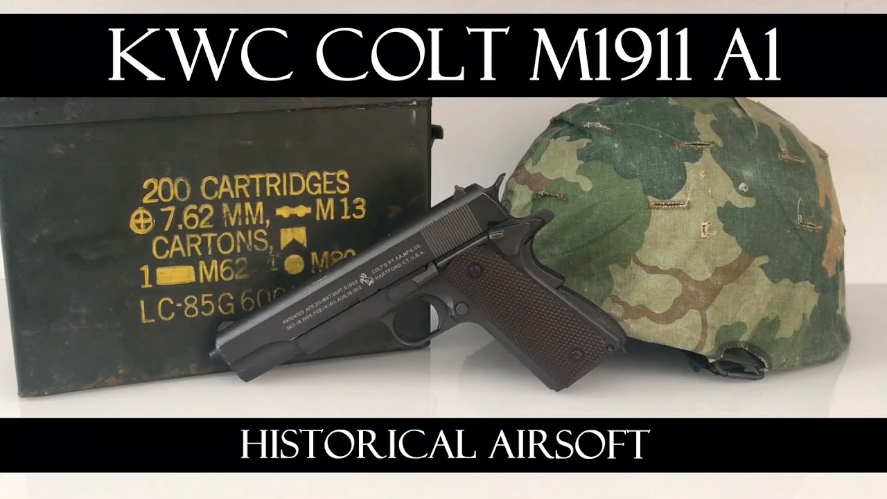 100th Anniversary Airsoft KWC Colt M1911A1 review