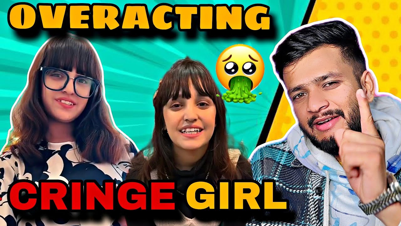 CRINGE REELER GIRL !!🤮 OVERACTING KI DUKAAN😂 #cringe #roast