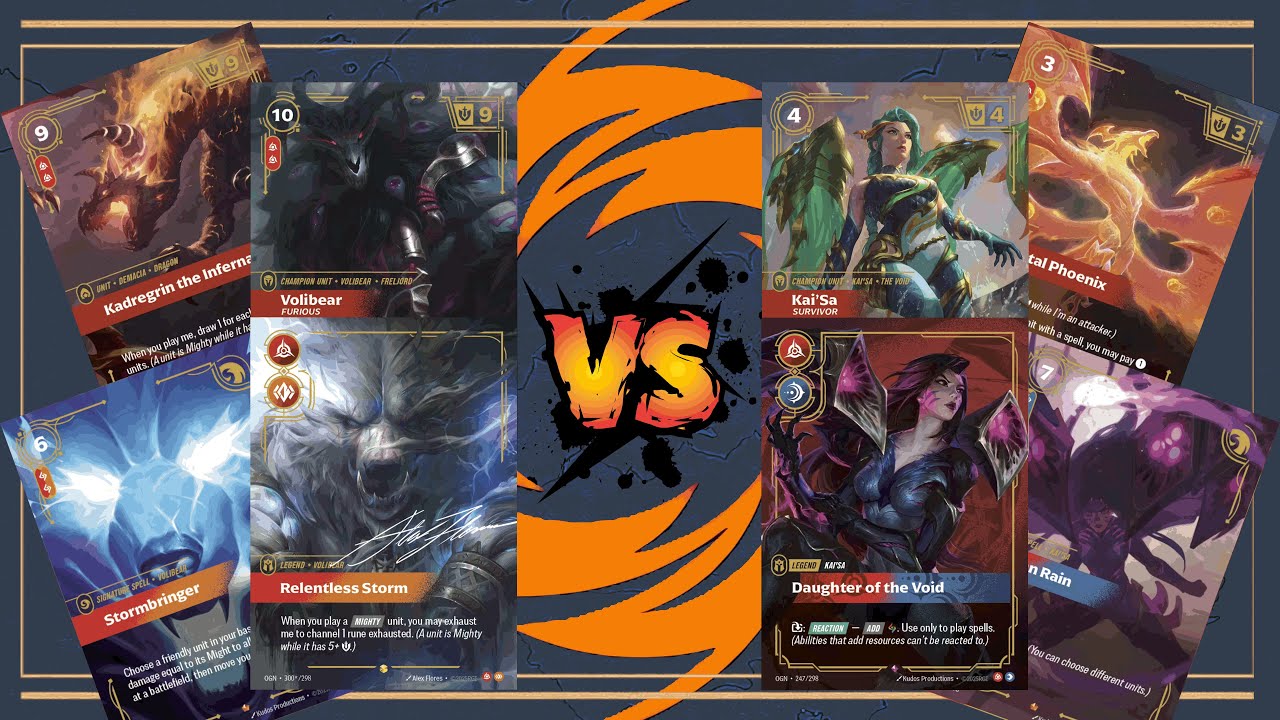 Volibear Dragons vs Kai'Sa Control - Riftbound Live Gameplay #12