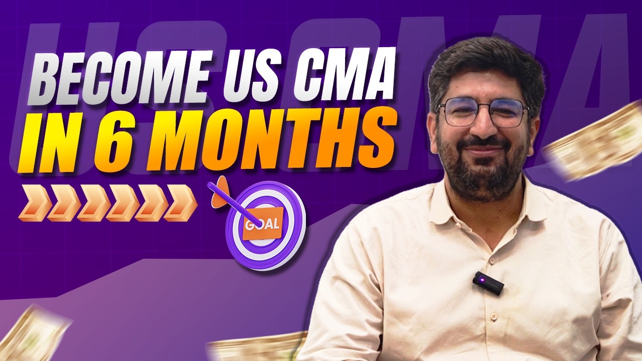 🔥Become US CMA in JUST 6 Months (Step-by-step Roadmap)