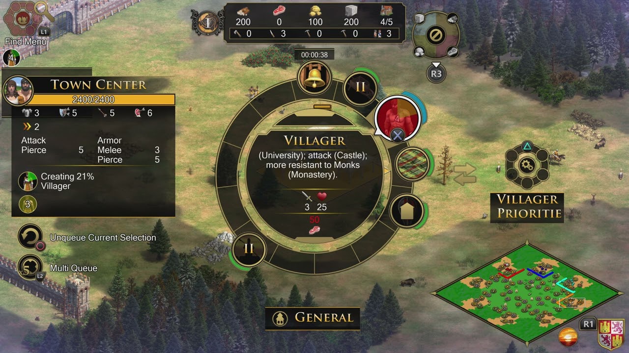 Age of Empires II Gameplay 4K 60fps PS5