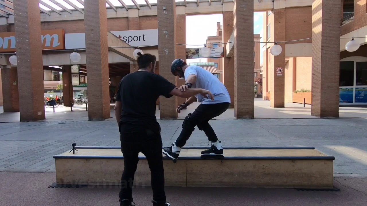 Clase de patinaje agresivo ROEX abril 2018 Blading Barcelona