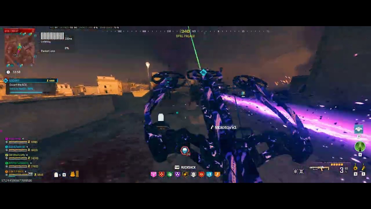 Trying Dead-wire detonators with lethal equipment instead of the Aether Blade: MWIII Zombies
