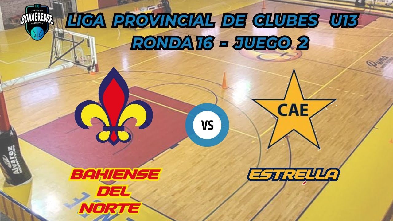 Bahiense Del Norte vs Estrella- Liga Provincial U13 - Playoff - Juego 2