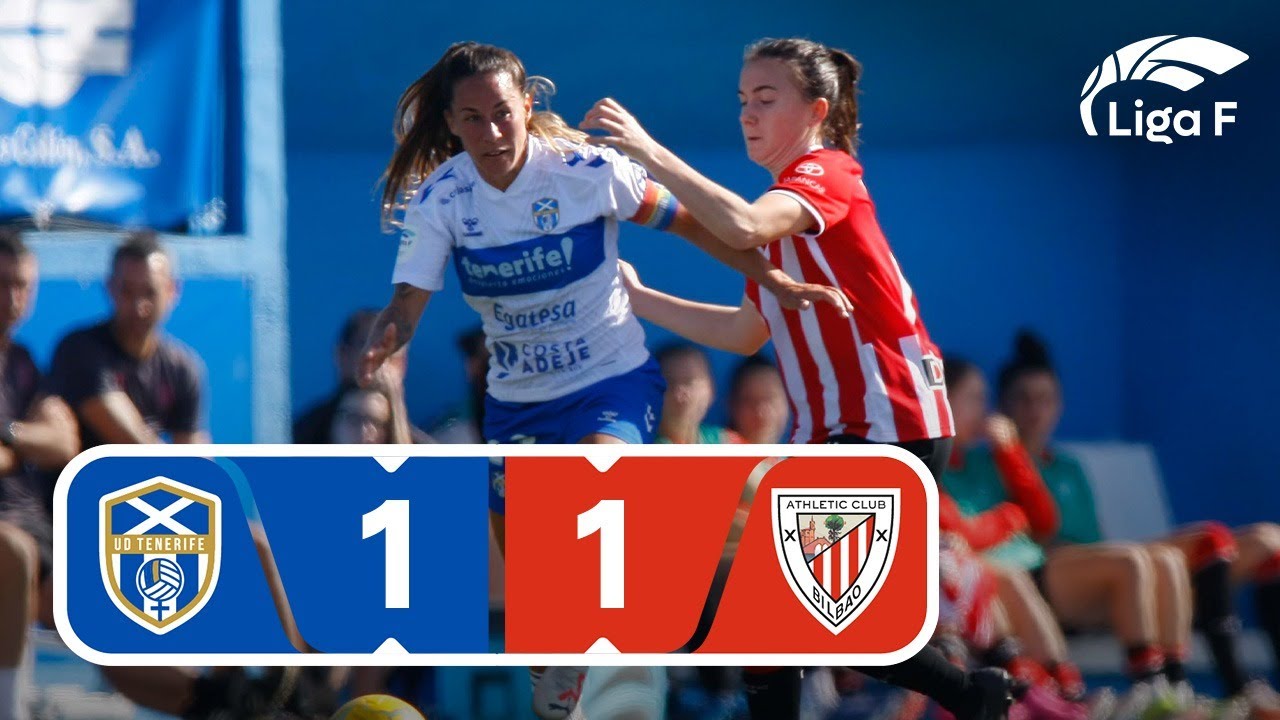 Resumen del Costa Adeje Tenerife vs Athletic Club | Jornada 14 | Liga F