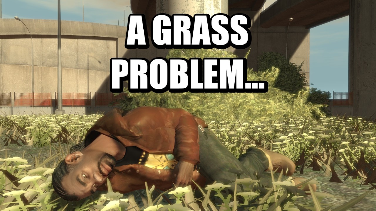 GTA IV Has a Grass Problem