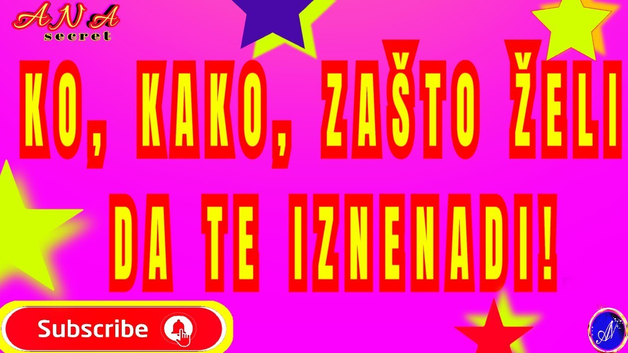 KO, KAKO I ZAŠTO ŽELI DA TE IZNENADI!