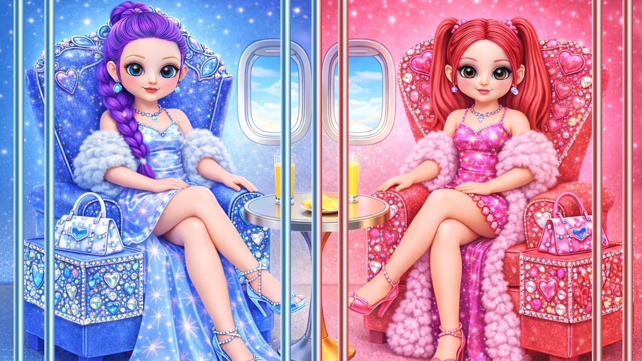 Huntrix Emerald, Ruby & Diamond na Prisão! Makeover Extremo | K-Pop Demon Hunters