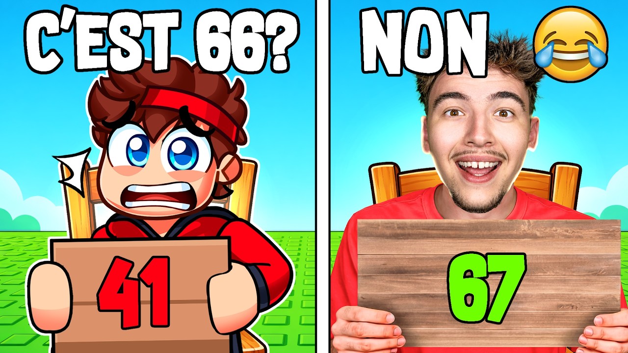 Devine le BON NUMÉRO sur ROBLOX ou MEURS !