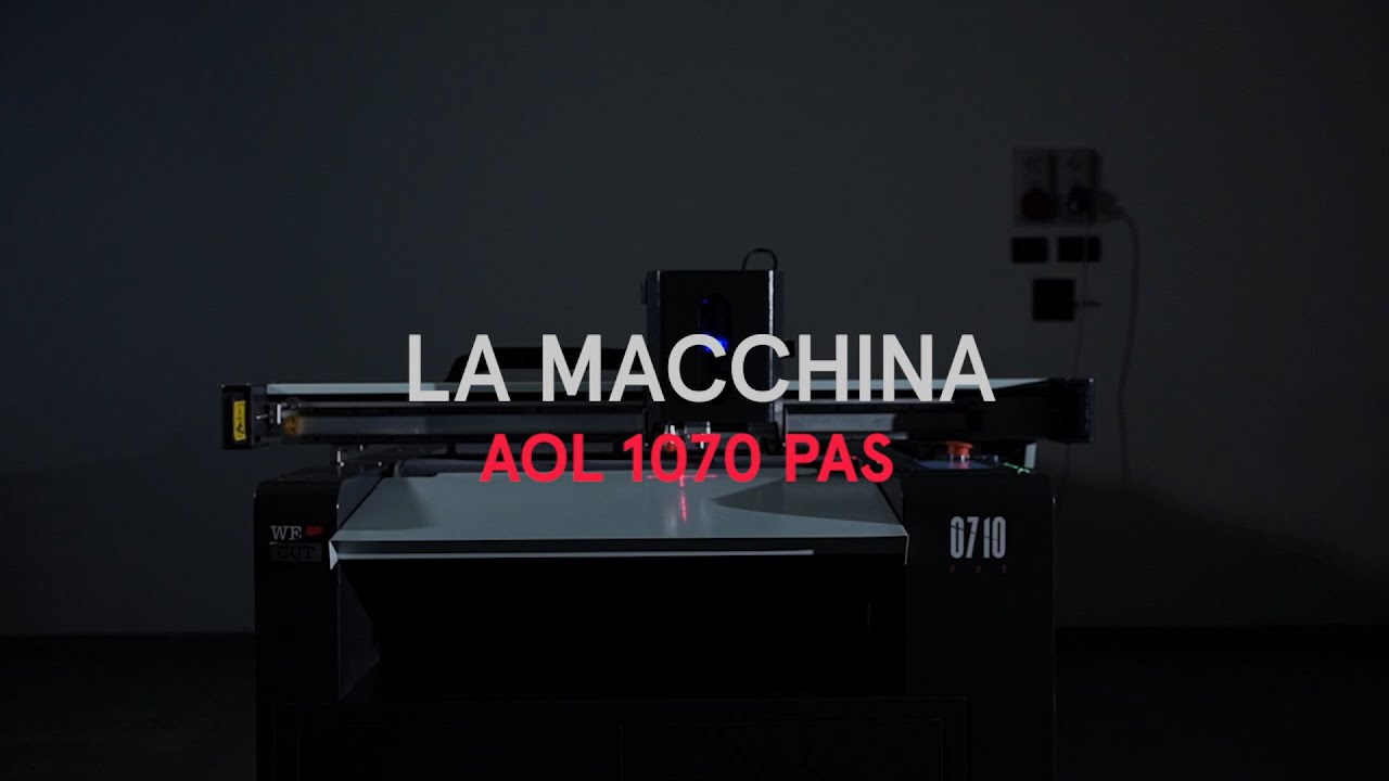 Tutorial completo fustellatrice digitale AOL 1070 PAS