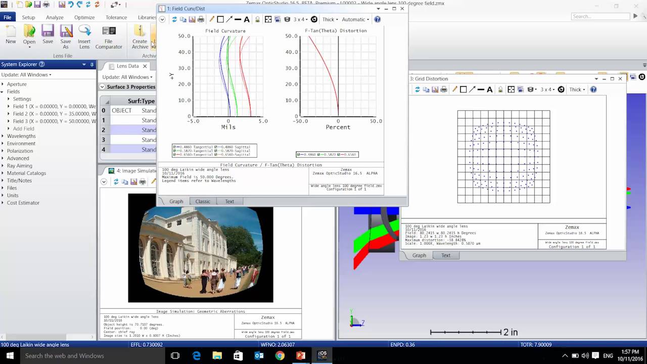 Identifying Aberrations with OpticStudio features