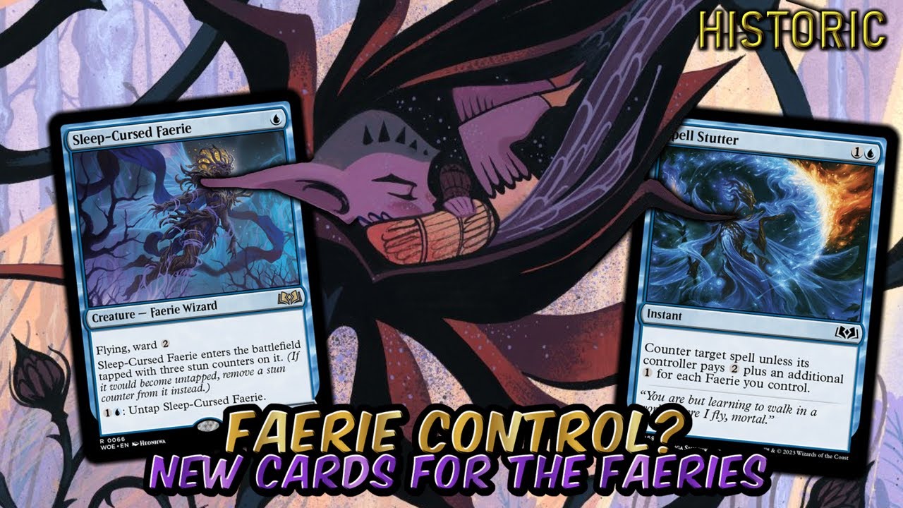 Faerie Control - Bitterblossom is Insane! Faerie Playable? | Historic BO3 Ranked | MTG Arena