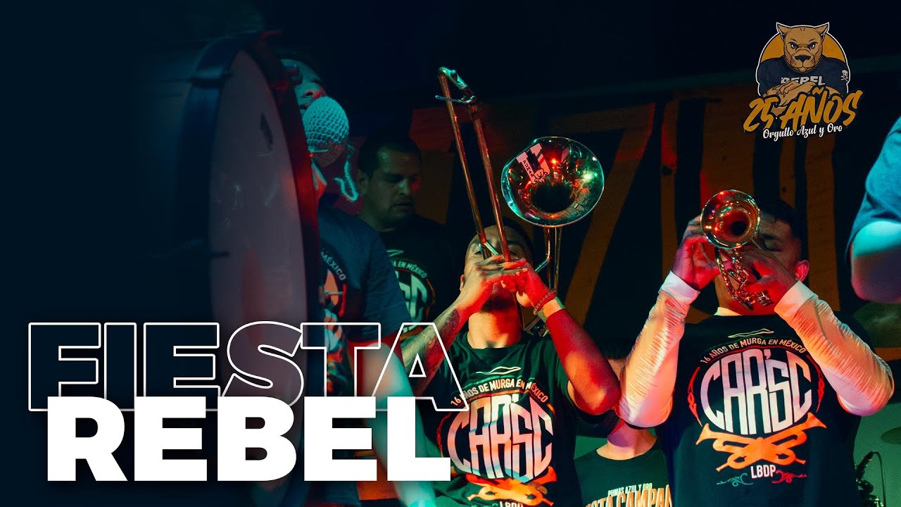 CAR'sC Tocando en los 25 años de La Rebel | Foro Moctezuma 🎺