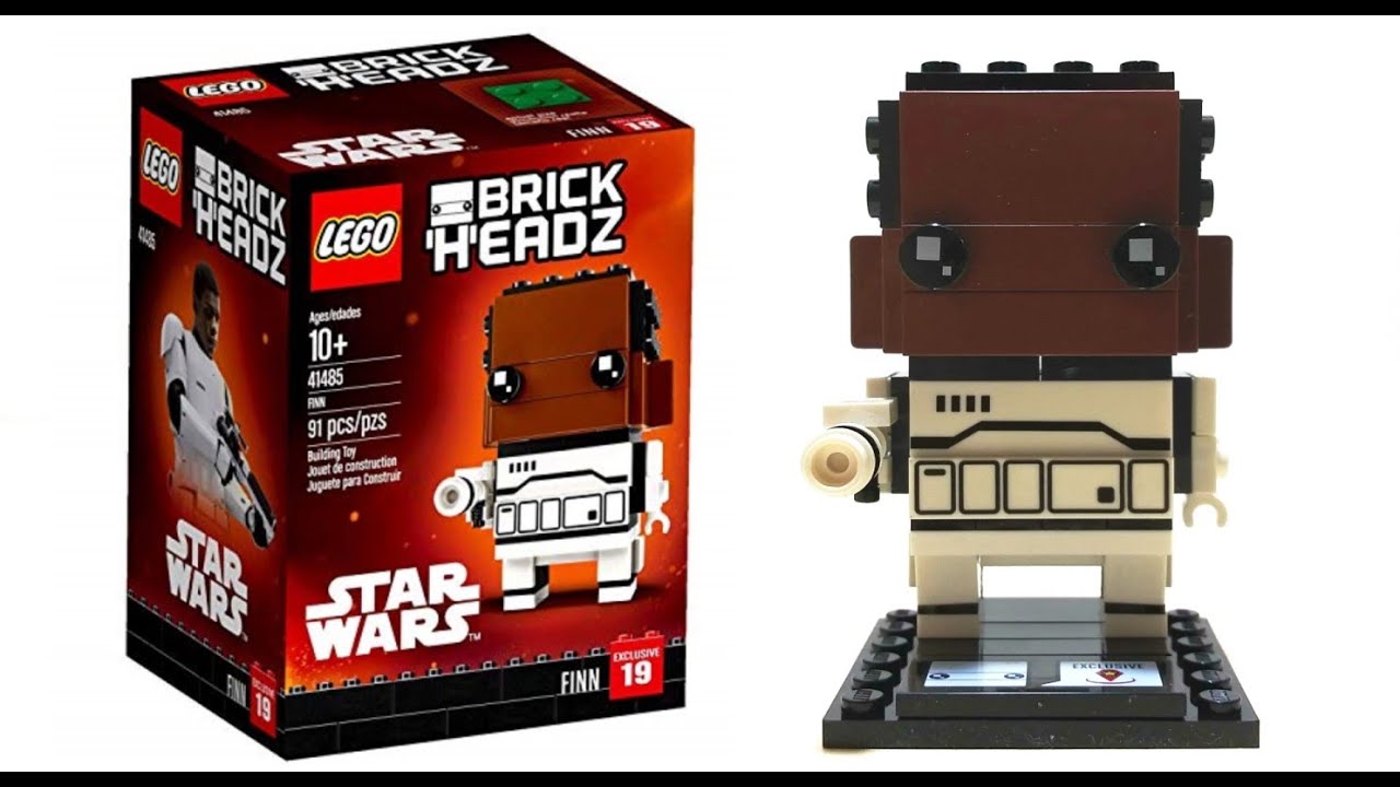 Lego Brickheadz Finn 41485 &ndash; Stop Motion Build and Building Instruction