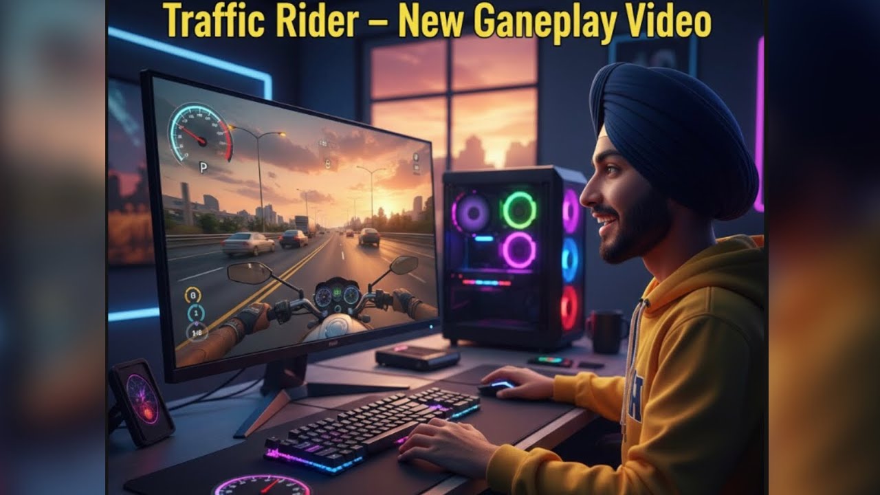 TRAFFIC RIDER NEW GAMEPLAY | HIGH SPEED BIKE RACING 🔥🔥
