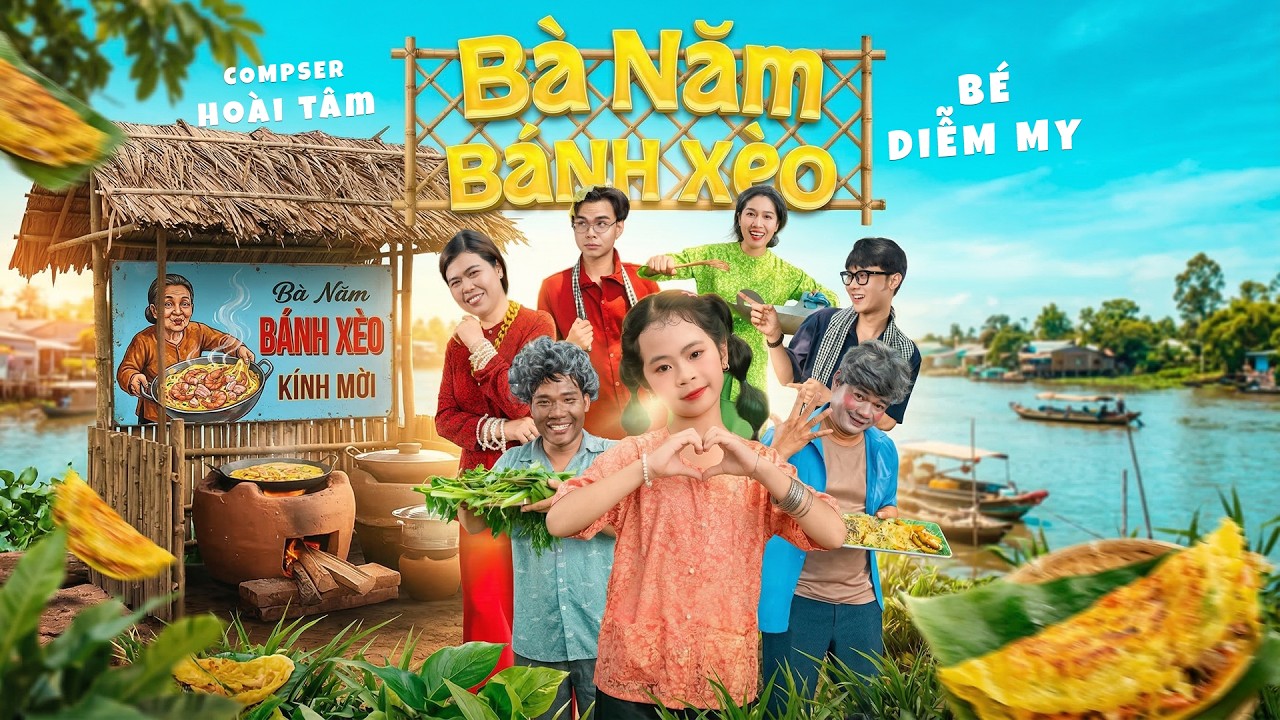 Bà Năm Bánh Xèo - Bé Diễm My | Nhạc Thiếu Nhi Sôi Động Vui Nhộn Hay Nhất