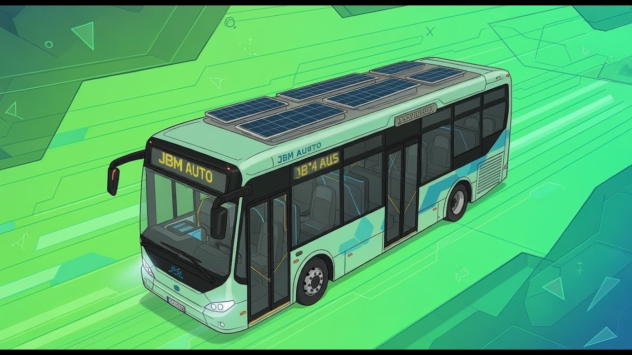 JBM Auto - Disrupting The EV Bus Market | Commercial Vehicle Manufacturing Explained In Hindi