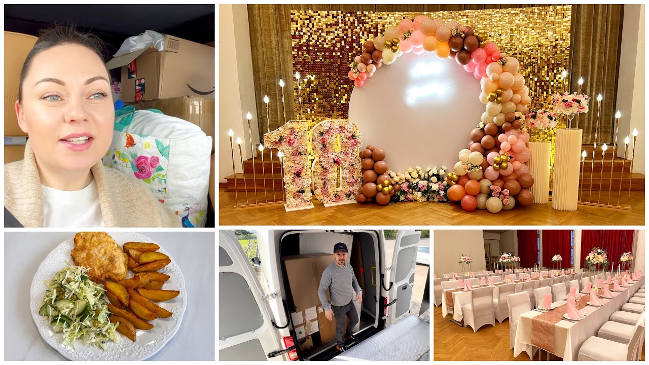 Очень загруженные 2 дня/ готовлю обед/ поехали за палетами/ декорировали зал