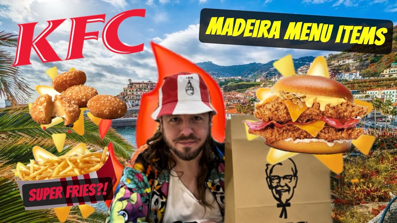 I tried EXCLUSIVE Menu Items from KFC Portugal! 🍗 🇵🇹 