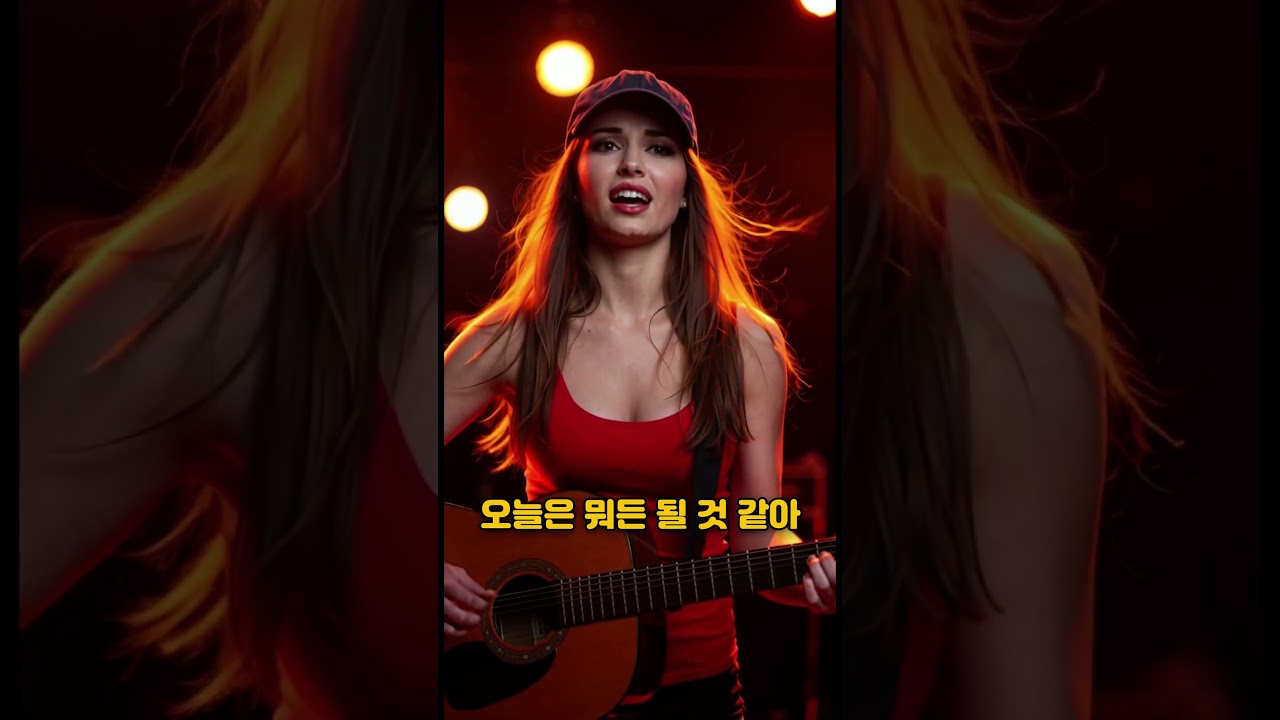 미국 싱어송라이터, 10대 감성 K-POP 데뷔!. #K-POP, #오늘은뭐든..., #립싱크, #AI가수