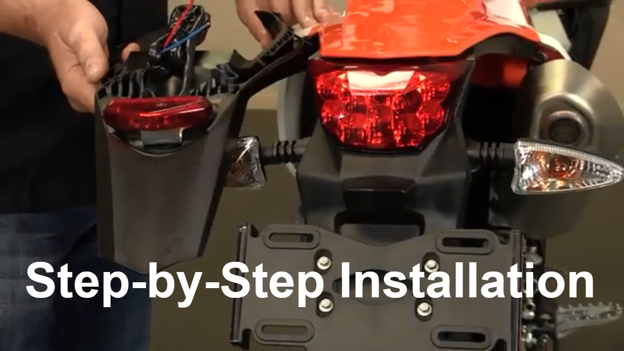 Step-by-Step KTM Taillight Bracket Installation - KTM 250 350 450 500 EXC Bikes