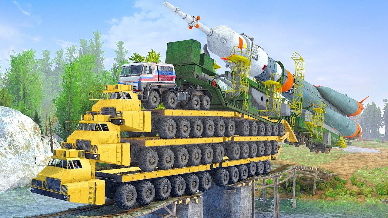 You Won't Believe the FUTURE of River Crossings with Rocket Transport