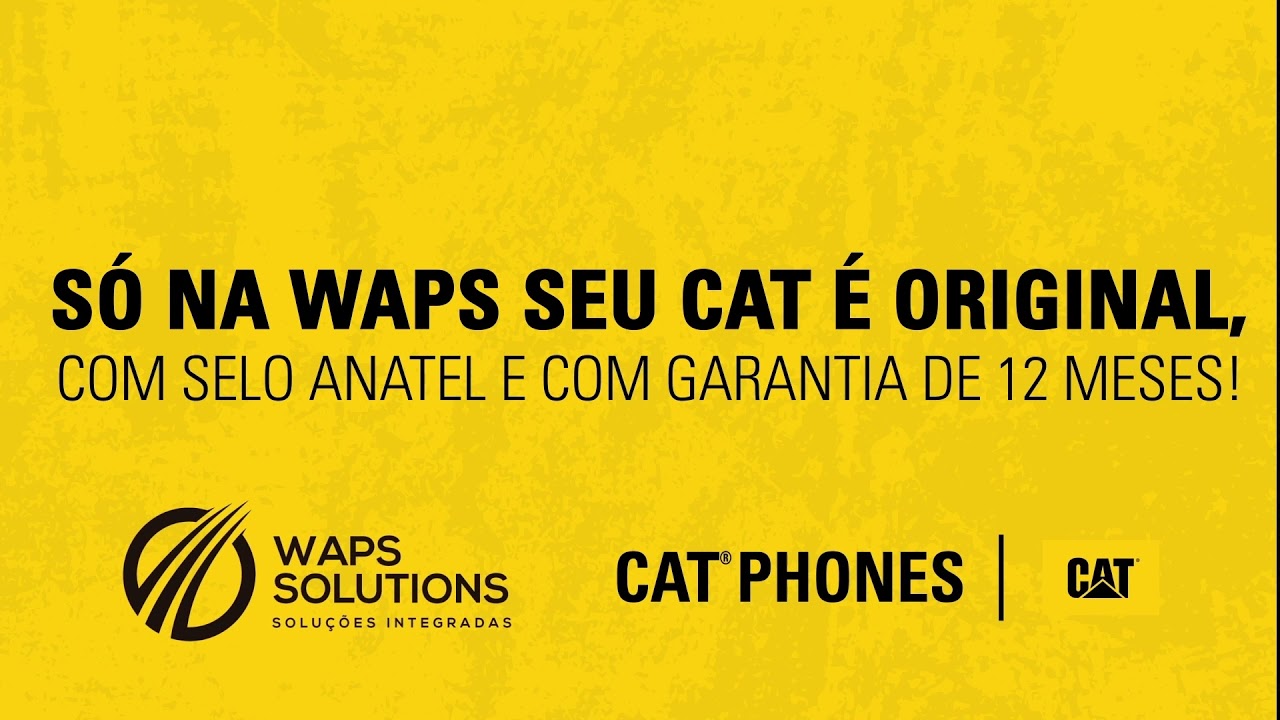 COMPRE AGORA SEU CAT PHONES | Modelo CATS61 Ultrarresistente!