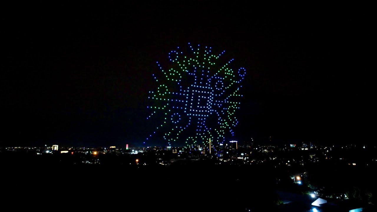 Invest Karnataka 500 Drone Light Show | BotLab Dynamics